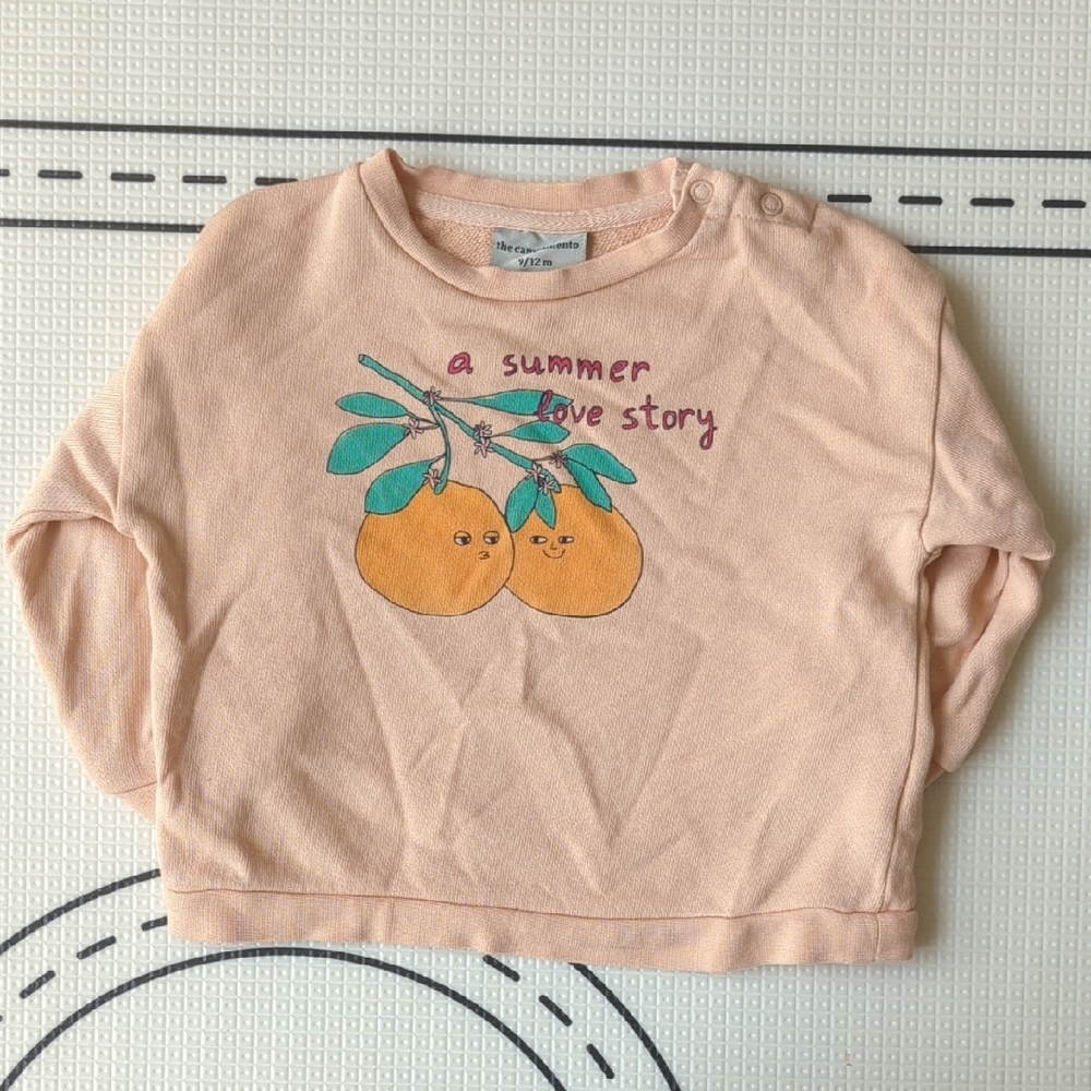 the campamento | Oversized Baby Sweatshirt 9-12M